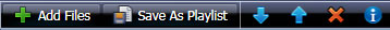 The Add button is on the left
