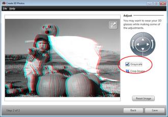 Photo adjustment window with Grayscale selectioned Photo adjustment window with Grayscale selectioned