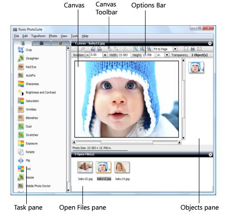 PhotoSuite window